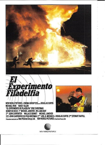 LAMINA 35378: Cartel del film El experimento de Filadelfia