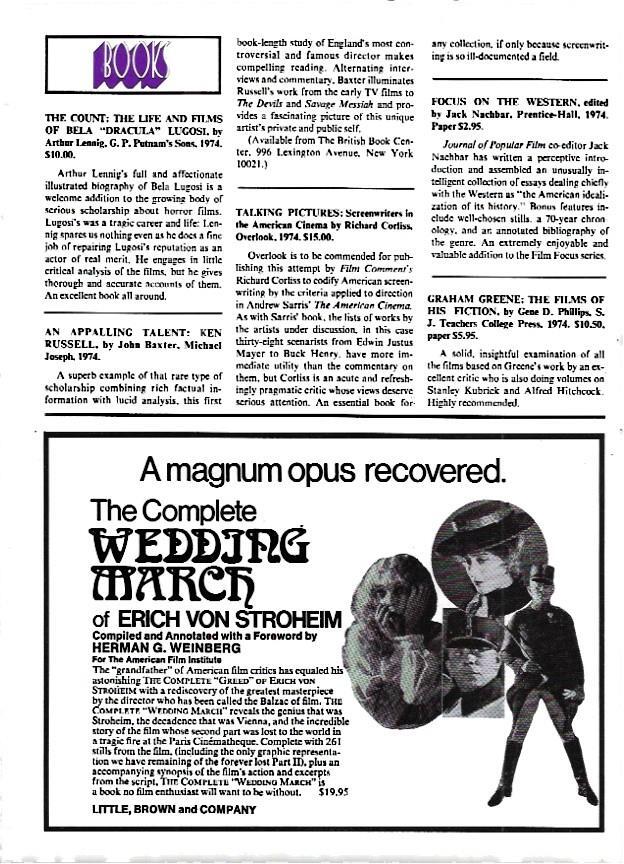 LAMINA 35375: Publicidad de Wedding March de Erich Von Stroheim