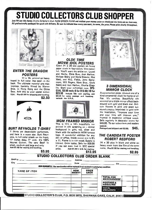 LAMINA 35199: Formulario de compra de items de coleccion de la revista