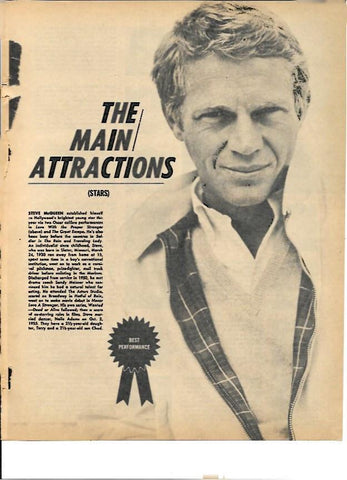 LAMINA 35335: Steve McQueen