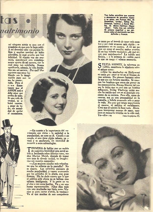 LAMINA 35092: Fotografia de Sylvia Sidney