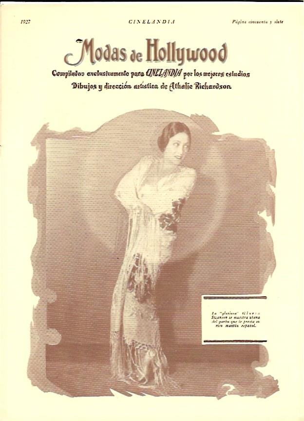 LAMINA 35089: Gloria Swanson