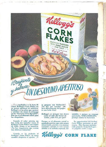 LAMINA 35083: Publicidad de cereales Kelloggs