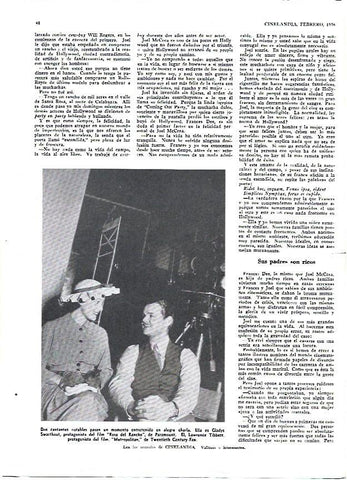 LAMINA 35079: Gladys Swarthout y Lawrence Tibbett charlando
