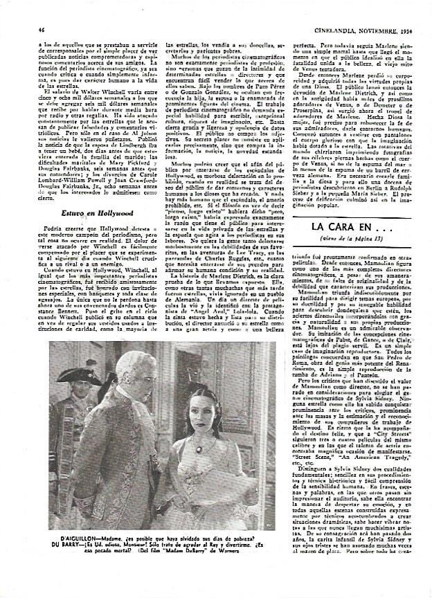 LAMINA 35008: Escena del film Madam DuBarry