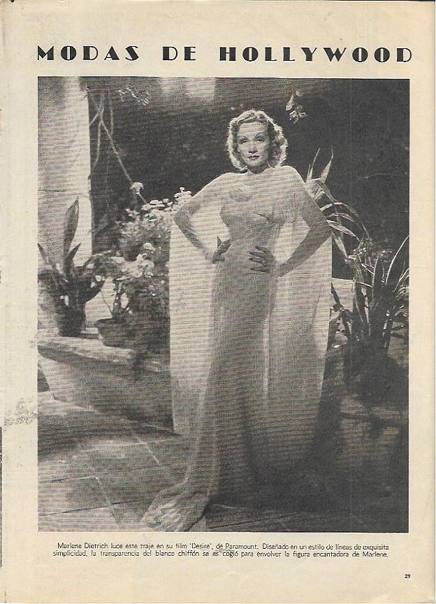 LAMINA 35041: Marlene Dietrich en Desire