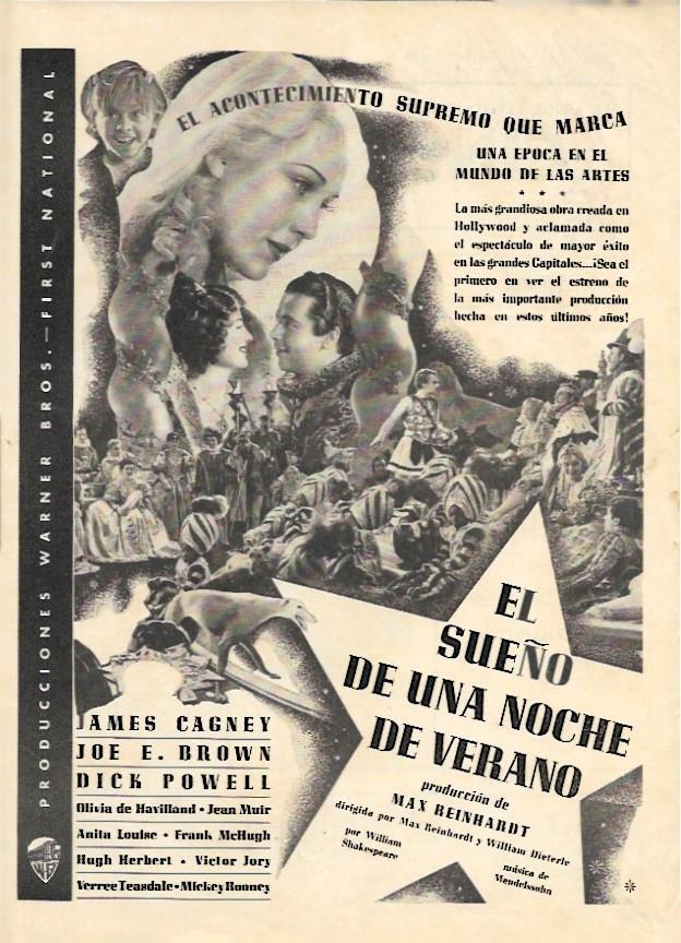 LAMINA 35028: Cartel El sueño de una noche de verano