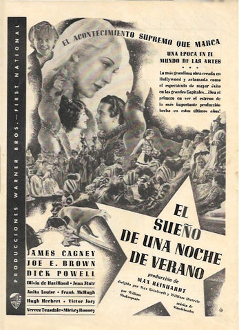 LAMINA 35028: Cartel El sueño de una noche de verano