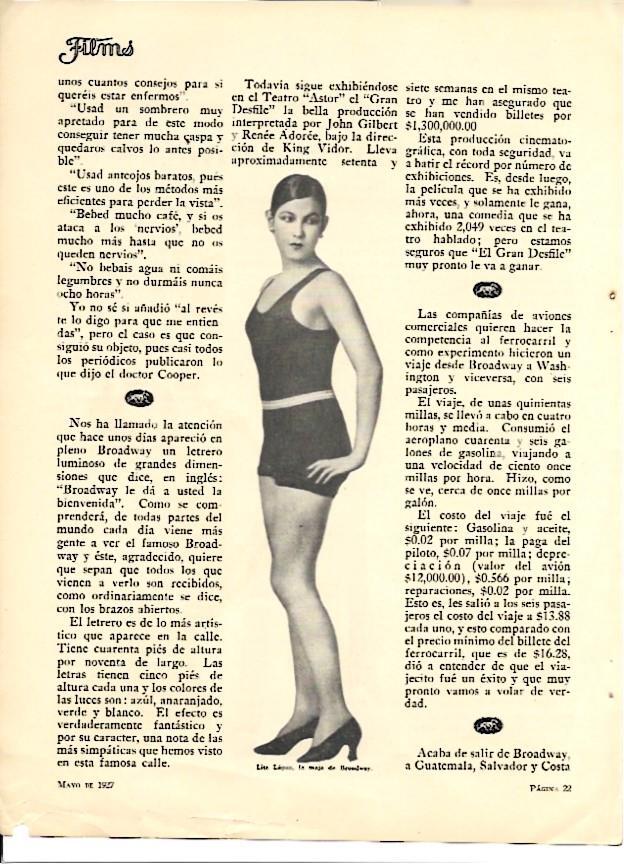 LAMINA 35169: Lita Lopez
