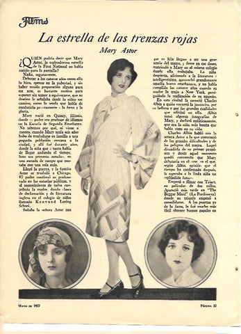 LAMINA 35164: Retratos de Mary Astor