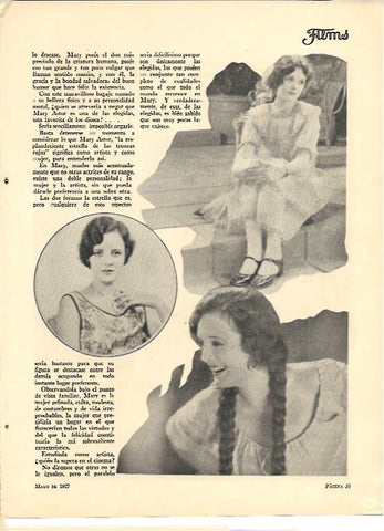 LAMINA 35162: Mary Astor posando