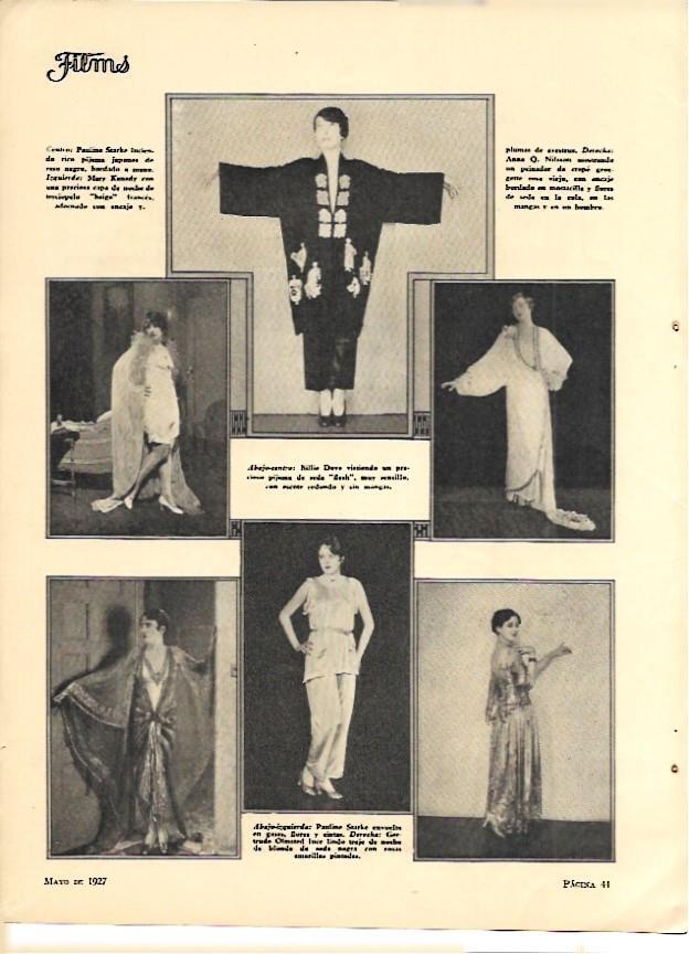 LAMINA 35158: Pauline Stark, Mary Kenedy,  Anna Q. Nilsson, Billie Dove y Gertrude Olmsted