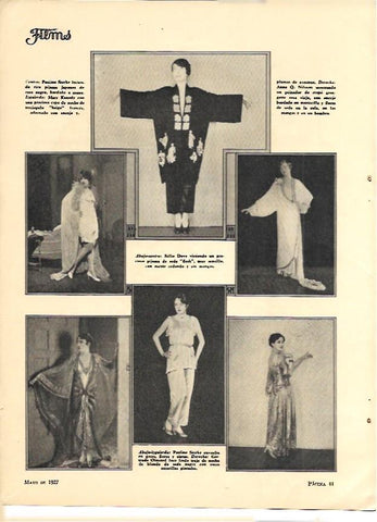 LAMINA 35158: Pauline Stark, Mary Kenedy,  Anna Q. Nilsson, Billie Dove y Gertrude Olmsted