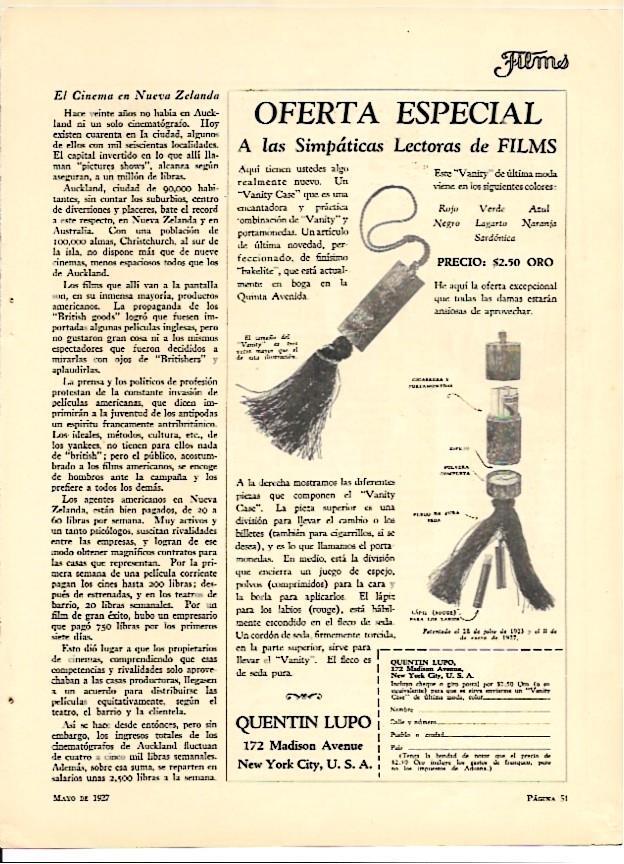 LAMINA 35154: Publicidad del Vnity Case