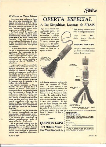LAMINA 35154: Publicidad del Vnity Case