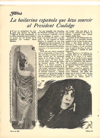 LAMINA 35153: Maria Montero