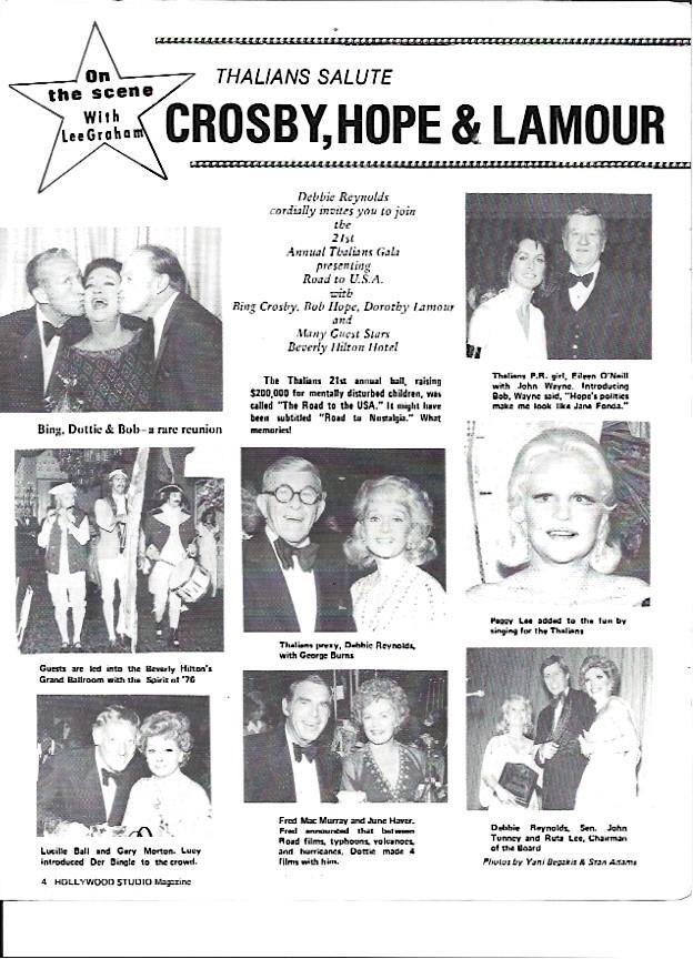 LAMINA 35192: Imagenes de The Thallians 21st annual ball