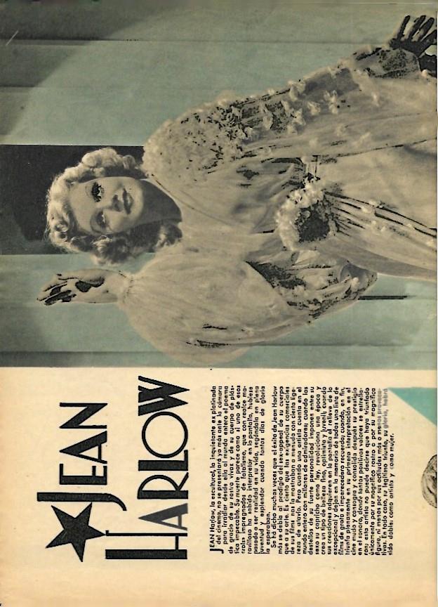 LAMINA 35184: Jean Harlow poco antes de su muerte