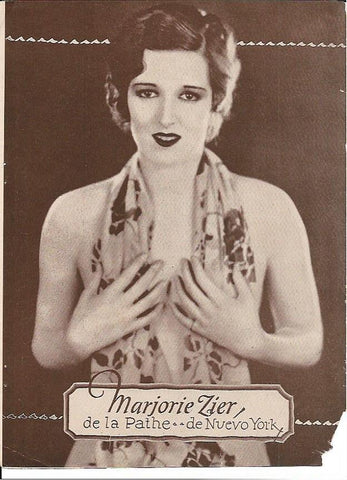 LAMINA 35176: Marjorie Zier