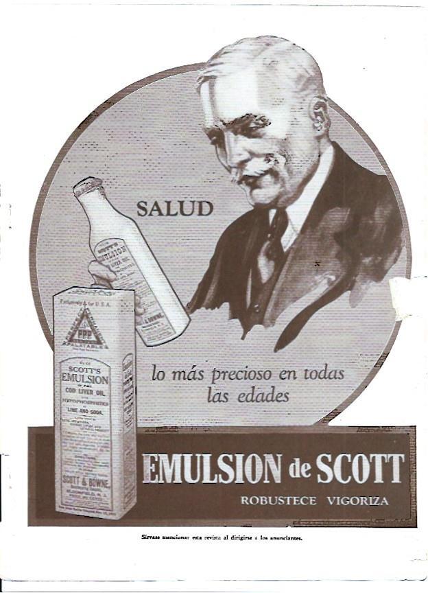 LAMINA 35147: Publicidad de Emulsion de Scott