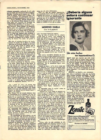 LAMINA 35113: Publicidad Zonite