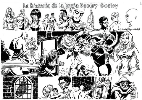 Poster DIN 4 numero 1351: The Phantom: serie El Hombre Enmascarado: La historia de la bruja Gooley-Gooley
