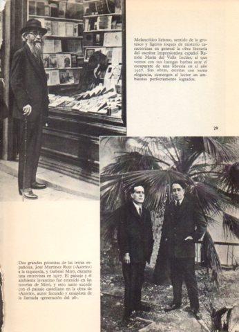 LAMINA V36597: Valle Inclan ante un librería en 1927
