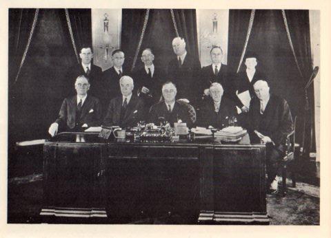 LAMINA V36601: Gabinete del New Deal