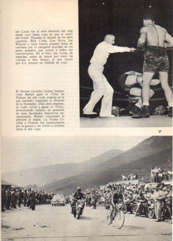 LAMINA V36625: Joe Louis y Gino Bartali