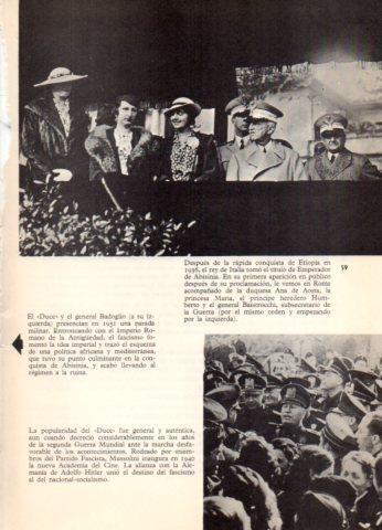 LAMINA V36612: Mussolini junto a miembros del Partido Fascista