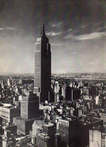 LAMINA V36604: Vista del Empire State Building