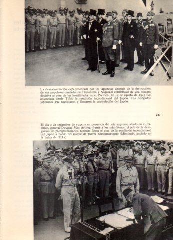 LAMINA V36572: Firma acto de rendicion de Japon en el Missouri