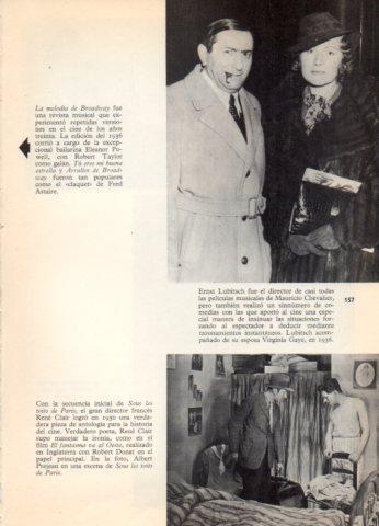 LAMINA V36538: Ernst Lubitsch junto a su mujer en 1936