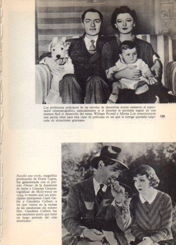 LAMINA V36529: Clark Gable y Claudette Colbert en Sucedió una noche