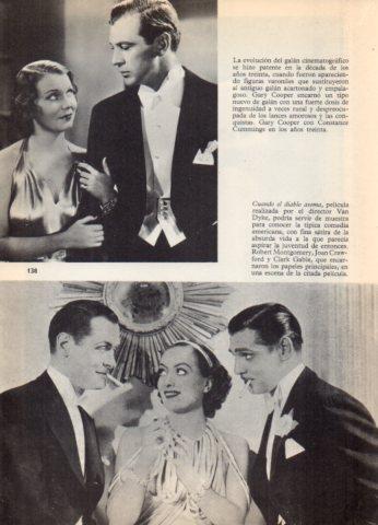 LAMINA V36528: R. Montgomery, Joan Crawford y Clark Gable