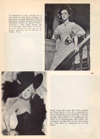 LAMINA V36527: Bette Davis en La loba y Mae West