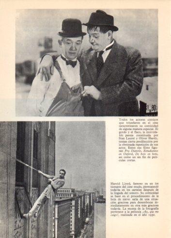 LAMINA V36525: Stan Laurel y Oliver Hardy y Harold Lloyd