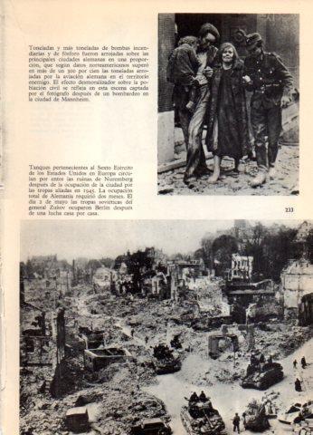 LAMINA V36570: Tanques americanos entre las ruinas de Nuremberg