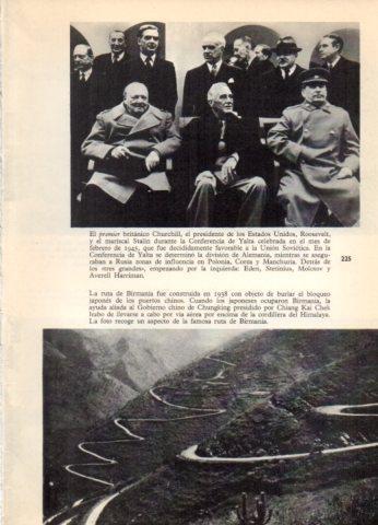 LAMINA V36567: Presidentes en la Conferencia de Yalta