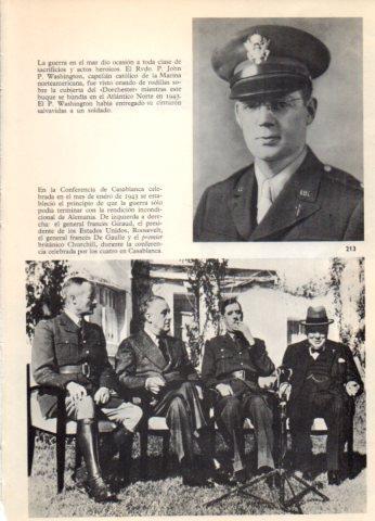 LAMINA V36561: Conferencia de Casablanca en 1943