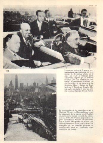 LAMINA V36560: Trasatlantico Normandie en Nueva York