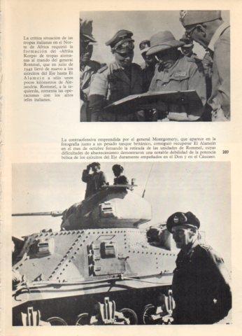 LAMINA V36558: General Montgomery junto a un tanque