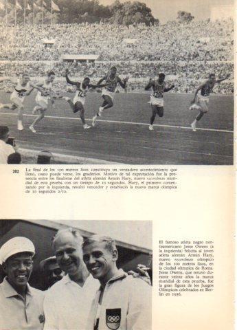 LAMINA V36708: Jesse Owens y Armin Hary 