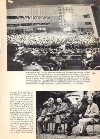 LAMINA V36693: Sala de sesiones de la ONU en 1960