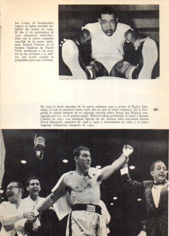 LAMINA V36712: Joe Louis y Rocky Marciano