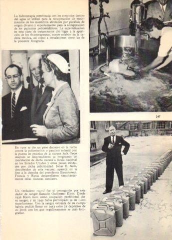 LAMINA V36731: Jonas E. Salk junto a Eisenhower