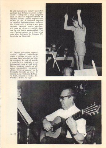 LAMINA V36720: Andres Segovia en Nueva York en 1951