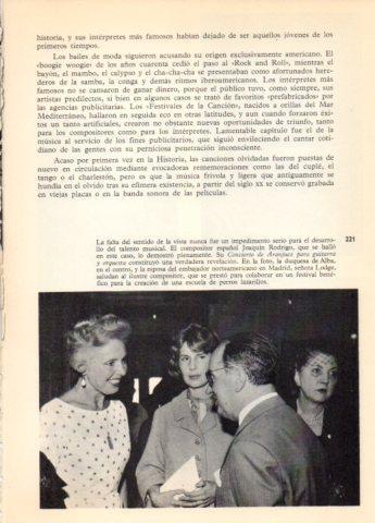 LAMINA V36718: Joaquin Rodrigo junto a duquesa de Alba