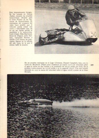 LAMINA V36717: David Campbell en su turbo jet Bluebird