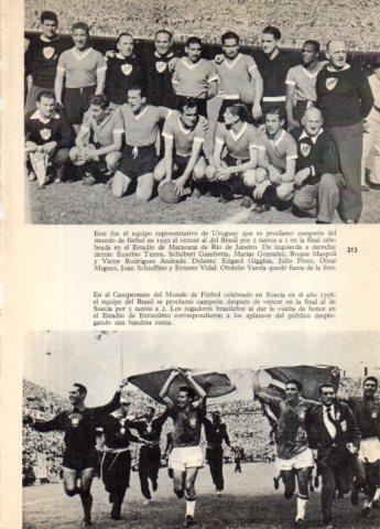 LAMINA V36714: Selección de Uruguay campeona del mundo en 1950